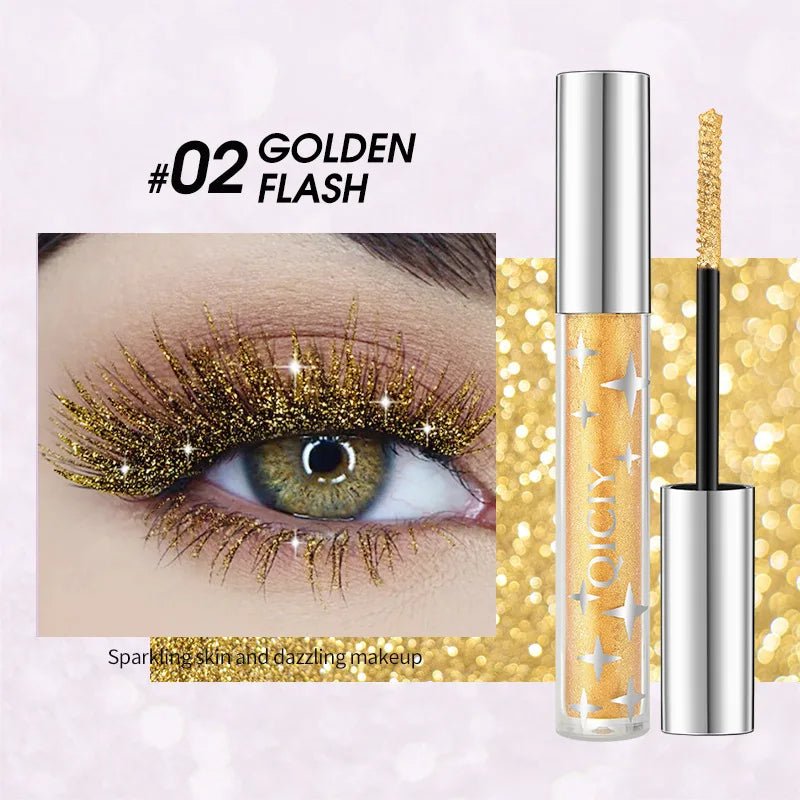 Waterproof Colorful Glitter Mascara - Trendart