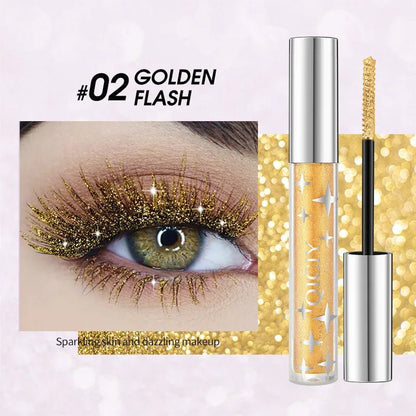 Waterproof Colorful Glitter Mascara - Trendart