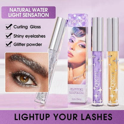 Waterproof Colorful Glitter Mascara - Trendart