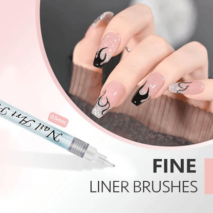 💧 Waterproof Nail Art Pen 💅🎨 - Trendart