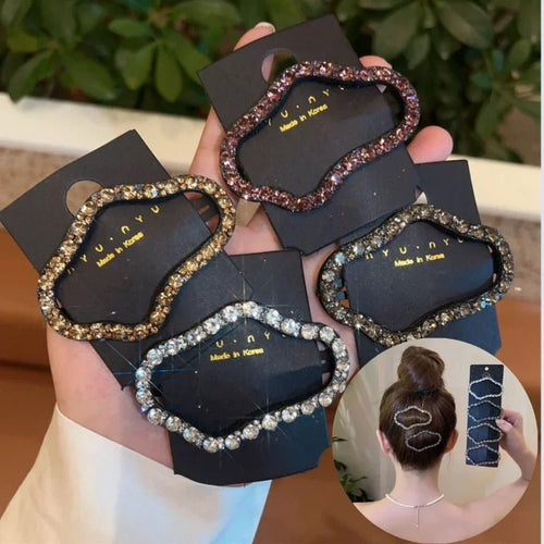 Women Hairpin Full Diamond Cloud Shaped - Trendart